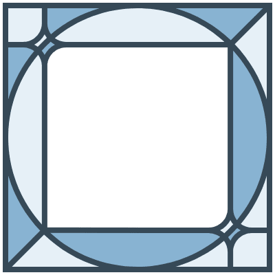 Glasses Stained Mosaic 133 Element from Mosaic Tiles (Duo) Set