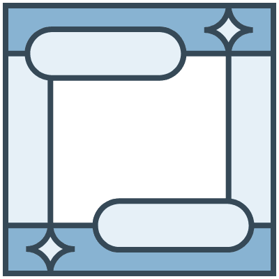 Glasses Stained Mosaic 143 Element from Mosaic Tiles (Duo) Set