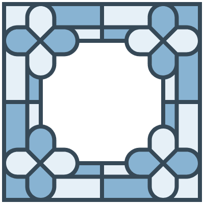 Glasses Stained Mosaic 152 Element from Mosaic Tiles (Duo) Set