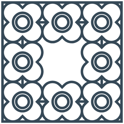 Glasses Stained Mosaic 153 Element from Mosaic Tiles (Line) Set