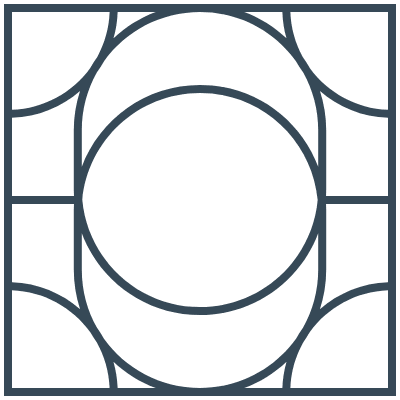 Glasses Stained Mosaic 155 Element from Mosaic Tiles (Line) Set