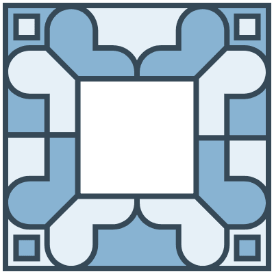 Glasses Stained Mosaic 157 Element from Mosaic Tiles (Duo) Set