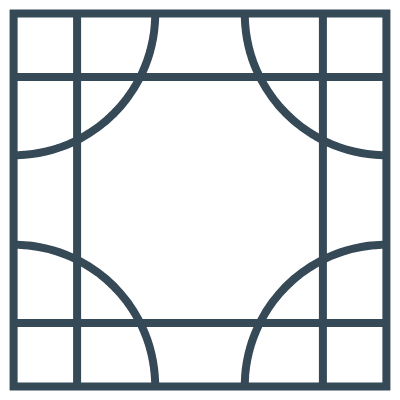 Glasses Stained Mosaic 81 Element from Mosaic Tiles (Line) Set