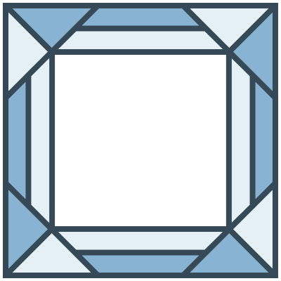 Glasses Stained Mosaic 88 Element from Mosaic Tiles (Duo) Set