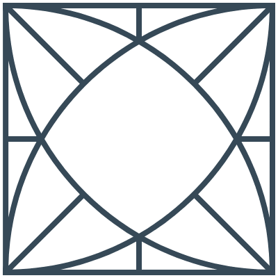 Glasses Stained Mosaic 97 Element from Mosaic Tiles (Line) Set