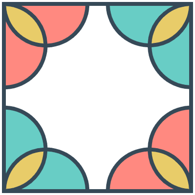 Glasses Stained Mosaic 98 Element from Mosaic Tiles (Colors) Set