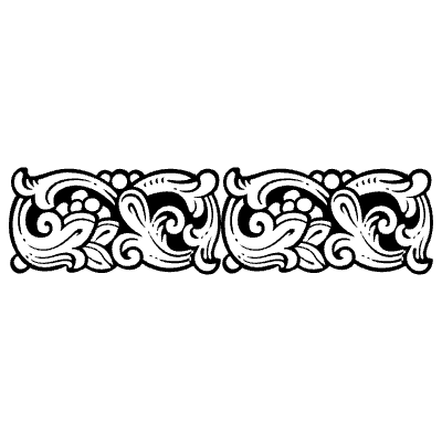 Goudy Frame Continous 2 Element from Goudy Ornaments Set