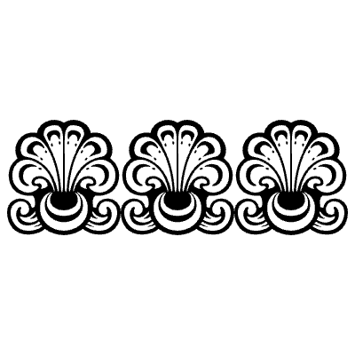 Goudy Frame Continous 5 Element from Goudy Ornaments Set