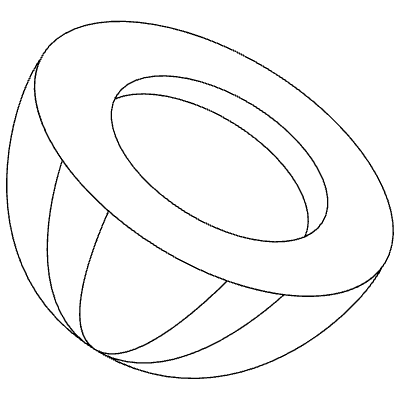 Half Sphere Element from 3D Motifs (Line) Set