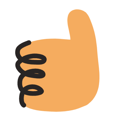 Hand 6 Element from Doodles (Flat) Set