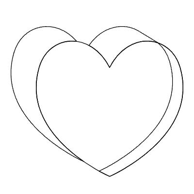 Heart Element from 3D Motifs (Wireframe) Set