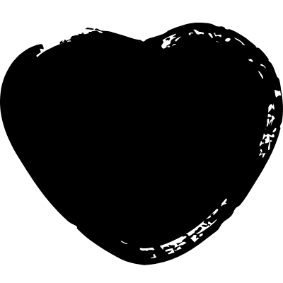 Heart Soft Element from Inky (Solid) Set