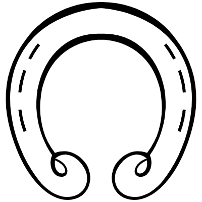 Horseshoe Element from Flourishes Motifs Set