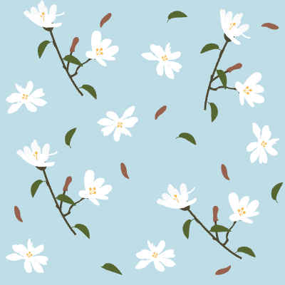 Kobus Magnolia 3 Element from Seamless Backgrounds Set