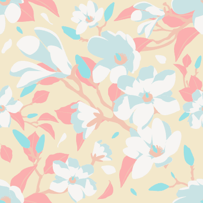 Kobus Magnolia 9 Element from Seamless Backgrounds Set