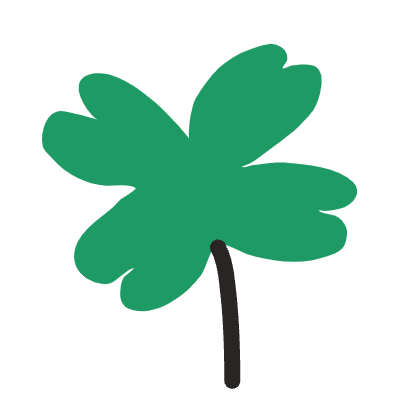 Leaf 1 Element from Doodles (Flat) Set