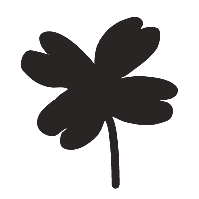 Leaf 1 Element from Doodles (Monochrome) Set