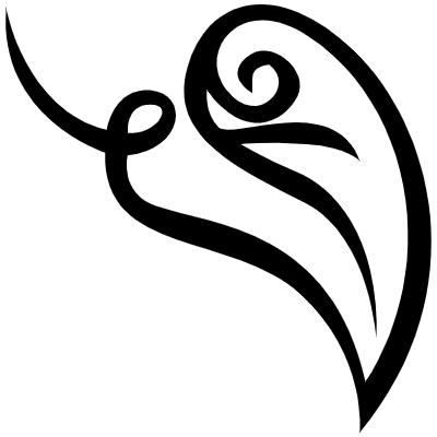 Leaf 1 Element from Flourishes Motifs Set