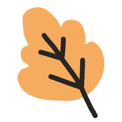 Leaf 7 Element from Doodles (Flat) Set