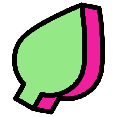 Leaf Element from 3D Fun (Pop) Set