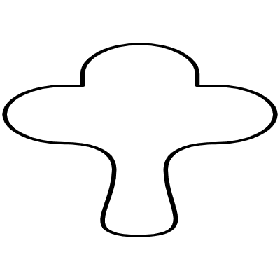 Leaves Key Element from Geometrica (Line) Set