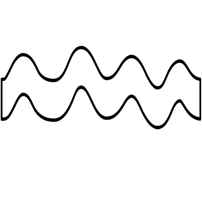 Line Curly 1 Element from Organica (Duo) Set