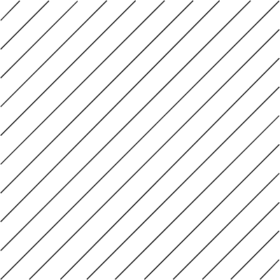Line Oblique Pattern Element from Minimal Patterns (Line) Set