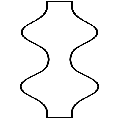 Line Ribbon Element from Geometrica (Duo) Set