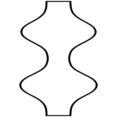 Line Ribbon Element from Geometrica (Line) Set