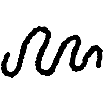 Lines Wiggle Element from Scribbles (Sketch Style) Set