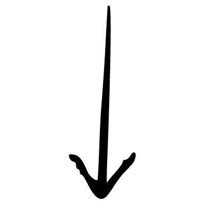 Minimalist Arrow Element from Scribbles (Sketch Style) Set