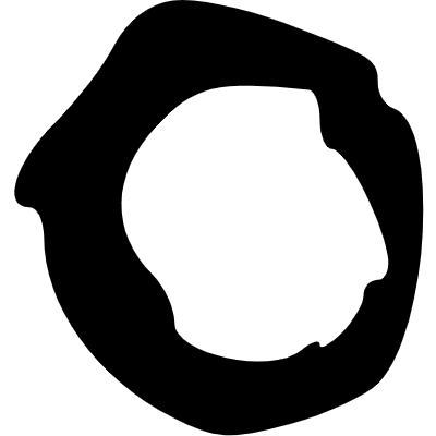 Minimalist Circle 1 Element from Scribbles (Sketch Style) Set