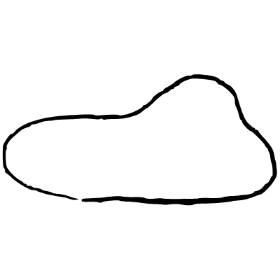 Minimalist Cloud Element from Scribbles (Sketch Style) Set