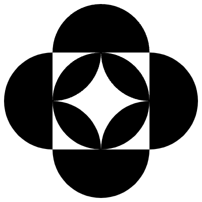 Modernism Symbol 39 Element from Modernist Motifs Set