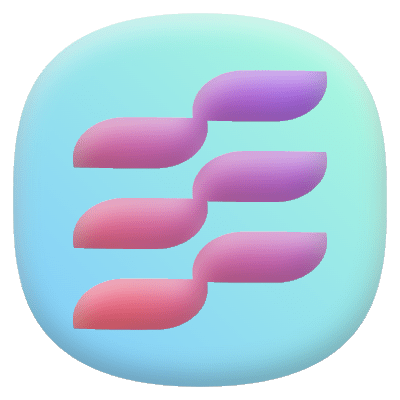 Motif Abstract Shape 107 Element from Gradient Motifs Set