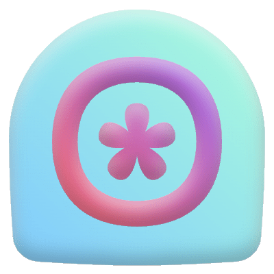 Motif Abstract Shape 111 Element from Gradient Motifs Set