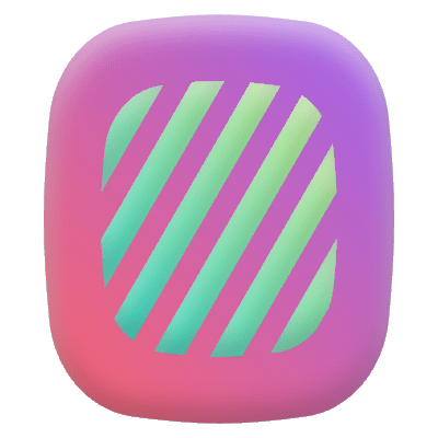 Motif Abstract Shape 140 Element from Gradient Motifs Set