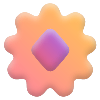 Motif Abstract Shape 18 Element from Gradient Motifs Set