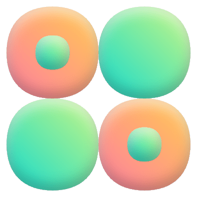 Motif Abstract Shape 25 Element from Gradient Motifs Set