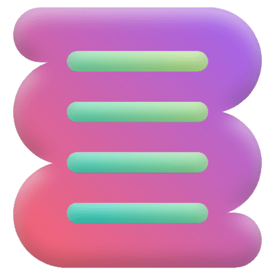 Motif Abstract Shape 52 Element from Gradient Motifs Set