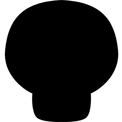 Mushroom Cap Element from Blob Shapes - Flat Set