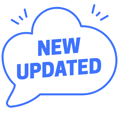 New Updated Cloud Bubble Element from Badges Classic (Line) Set