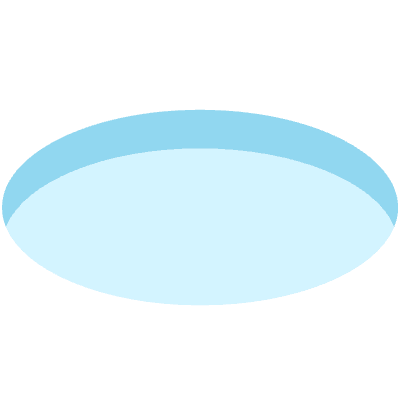 Oval 1 Element from 3D Motifs (Flat) Set
