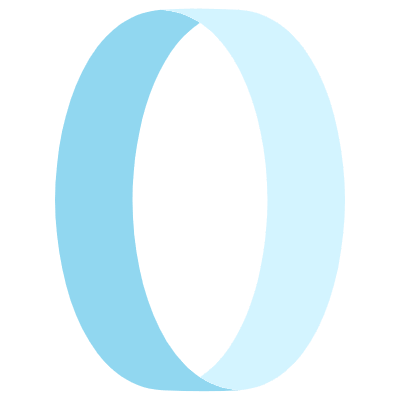 Oval Ring Element from 3D Motifs (Flat) Set