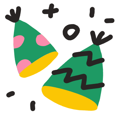 Party Element from Doodles (Flat) Set