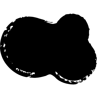 Peanut Shape Element from Inky (Solid) Set