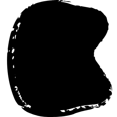 Pebble Round 1 Element from Inky (Solid) Set