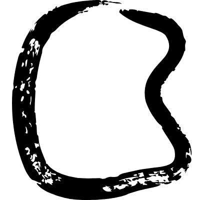 Pebble Round 1 Element from Inky (Brushes) Set