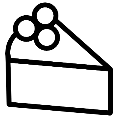 Piece Cake Element from 3D Fun (Line) Set