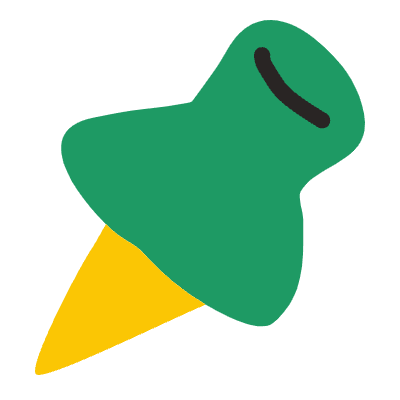 Pin 1 Element from Doodles (Flat) Set